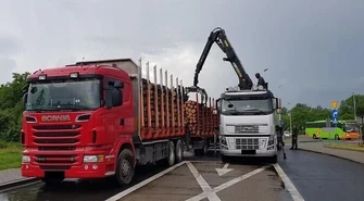 ITD znów zatrzymała przeładowane ciężarówki