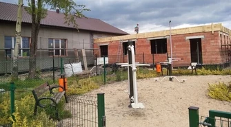 Trwa rozbudowa Domu Ludowego w Oprzężowie