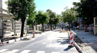 Trwa remont ul. Grota-Roweckiego