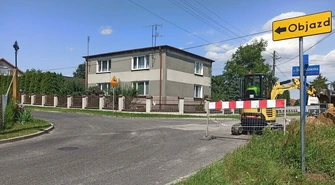 Zalesicka zamknięta, a na objeździe trwają prace