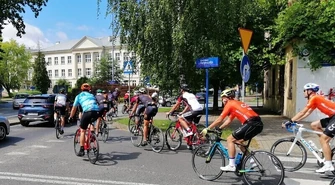 Kolarze przemierzyli powiat piotrkowski