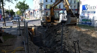 Budują wodociąg i kanalizację na Staszica