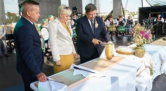 W Uniejowie podziękowali za plony