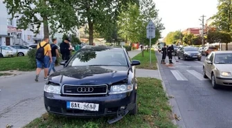 Stłuczka w centrum Piotrkowa