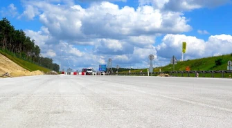 Kolejne nocne prace na A1. Tym razem między Kamieńskiem a Radomskiem