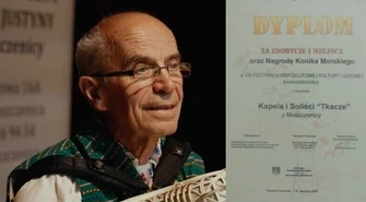 Z akordeonem przez życie - film o Janie Łaskim