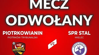 Mecz Piotrkowianina przełożony