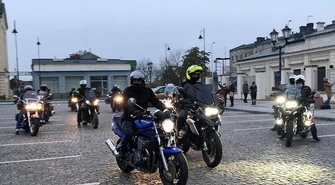 Kolejny spacer. Do kobiet dołączyli motocykliści