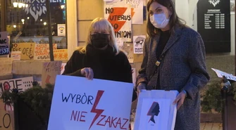 Znak strajku kobiet nie jest złem