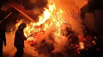 Pożar w Sulejowie (video, zdjęcia)