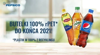 Przełom w PepsiCo – butelki Pepsi wykonane będą w 100% z rPET do końca 2021 roku