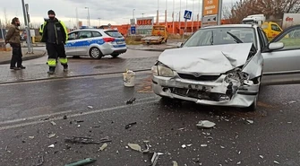 Wypadek na Sulejowskiej w wigilijne przedpołudnie