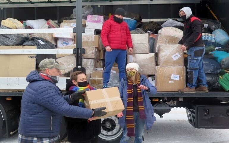 Pomoc z Piotrkowa ruszyła do chorwackiej Petrinji