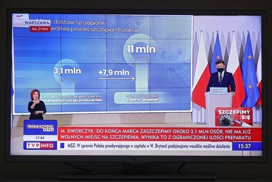 Dworczyk w tej chwili nie ma już wolnych terminów szczepień apelujemy do seniorów by nie szli do przychodni