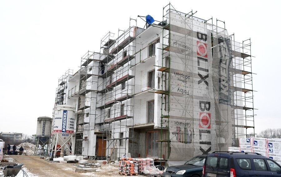 Bloki TBS rosną na osiedlu 800-lecia