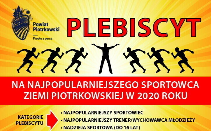 Wybierzmy najpopularniejszego sportowca i trenera ziemi piotrkowskiej