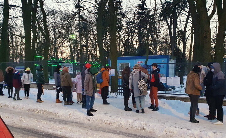 Walentynki na lodowisku