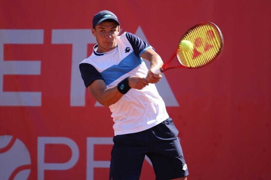 Piotrkowskiemu tenisiście we Włoszech puściły nerwy