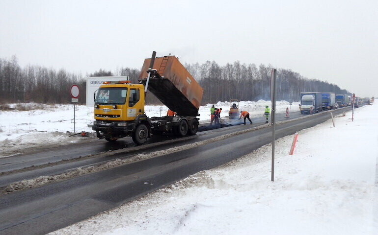 Dodatkowe utrudnienia między Piotrkowem a Kamieńskiem