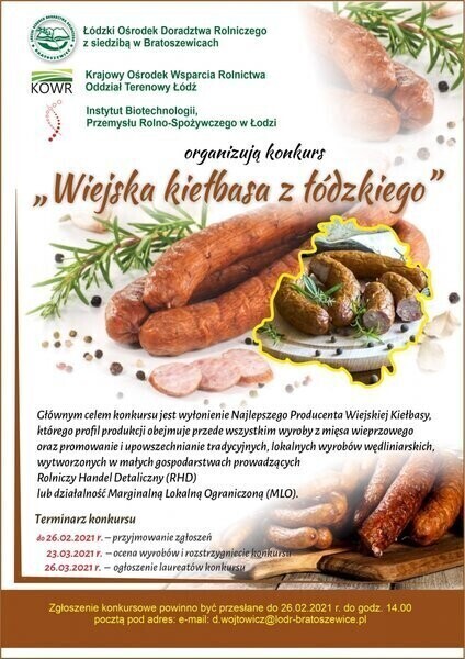 ODR szuka najlepszej wiejskiej kiełbasy