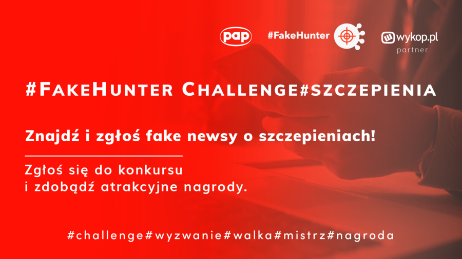 Cała prawda o szczepionkach czyli konkursy i wywiady w ramach FakeHunter Challengeszczepionki