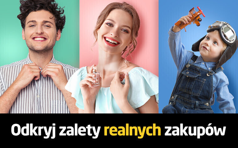 Radość realnych zakupów
