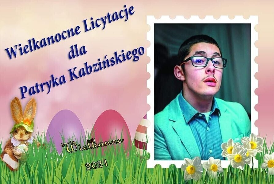 Weź udział w licytacji i pomóż Patrykowi