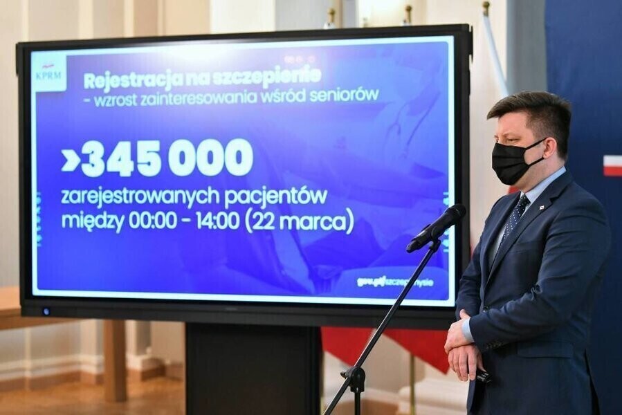 Dworczyk mamy nadzieję że w II kwartale tego roku przejdziemy do masowych szczepień