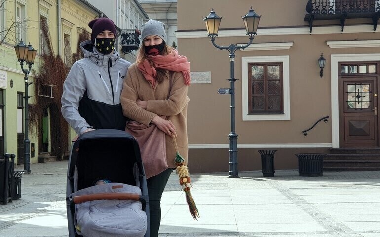 Piotrkowianie święcili palmy galeria