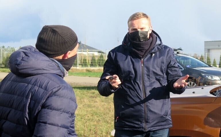 Kiedy ulica Moryca zyska nową jakość Mieszkańcy spotkali się z dyrektorem ZDiUM