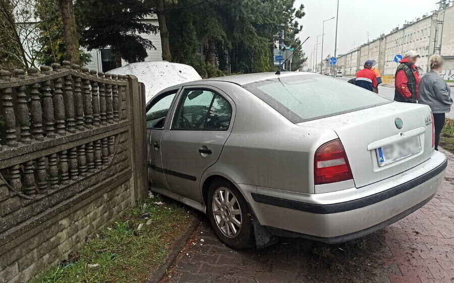 Groźny wypadek na Sulejowskiej