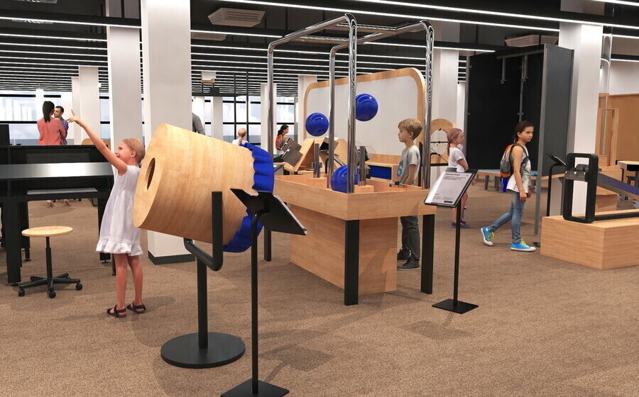 SOWA w Mediatece WIZUALIZACJA