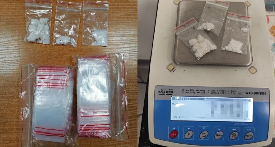 Wjechał pod zakaz z narkotykami