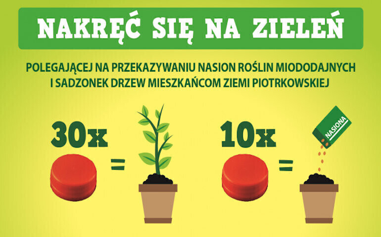 Drugi dzień akcji Nakręć się na zieleń. Zdobądź nasiona lub sadzonki