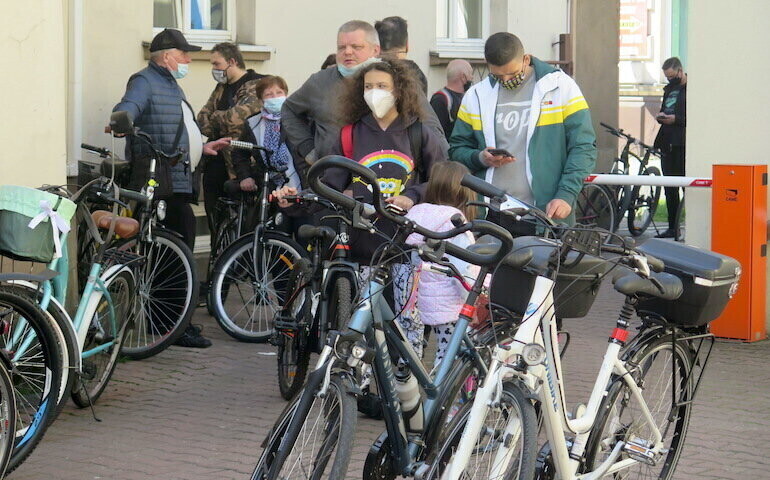 Straż Miejska znakowała rowery. Chętnych nie brakowało