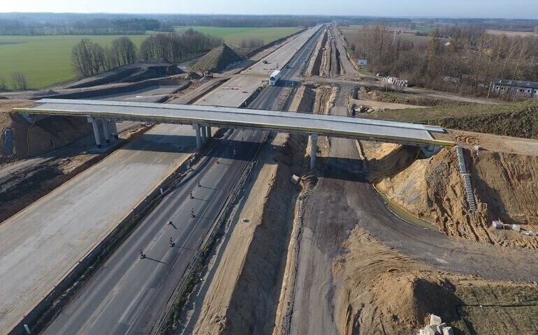 Prace przy wiaduktach nad A1. Będą utrudnienia