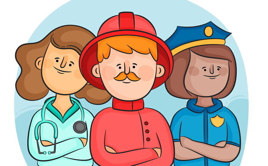 Dzień Dziecka ze służbami ratunkowymi i konkurs plastyczny