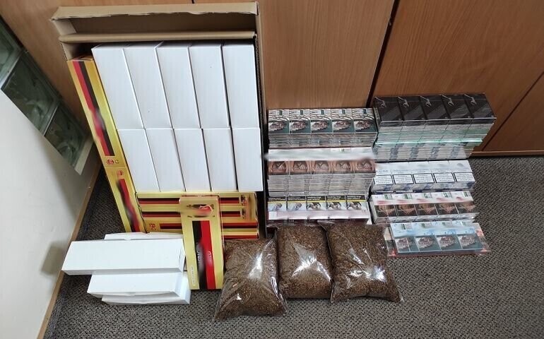 Papierosy i tytoń bez akcyzy wykryte przez KAS