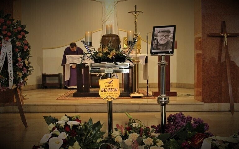 Ostatnie pożegnanie Janusza Kazaneckiego