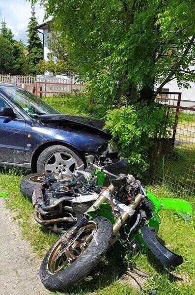 Dlaczego zginął motocyklista