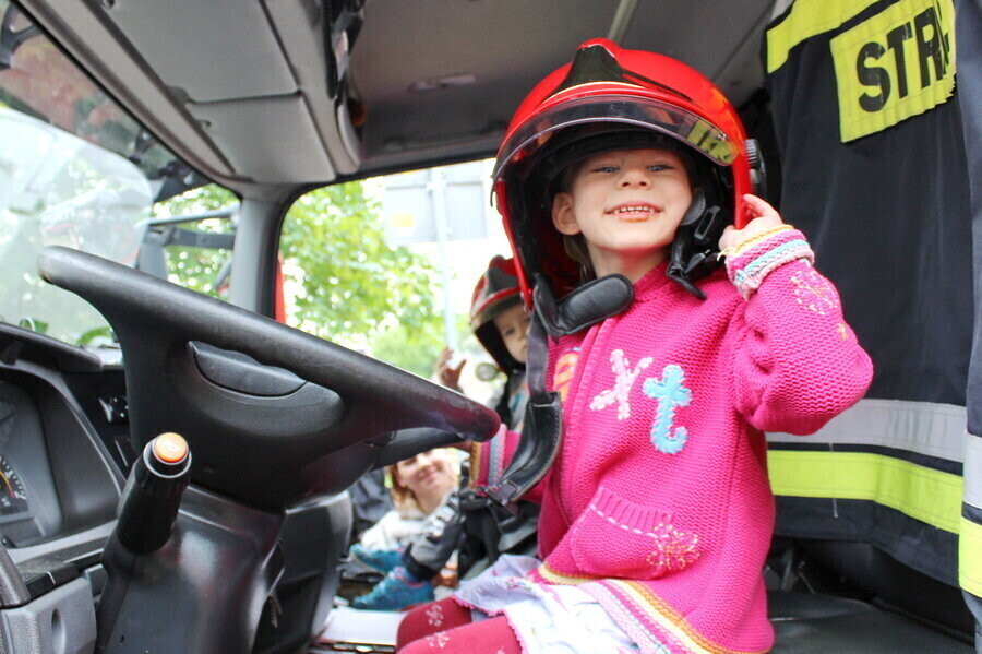 Najmłodsi mogli poczuć się jak policjant strażak lub ratownik medyczny