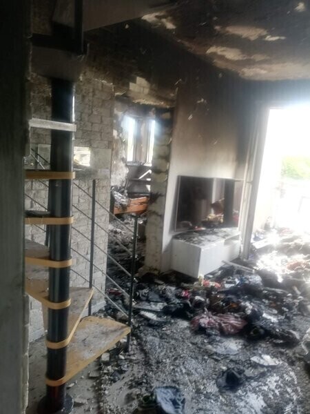 Gasił pożar teraz potrzebuje pomocy