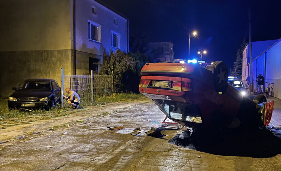 Groźny wypadek na Kwiatowej