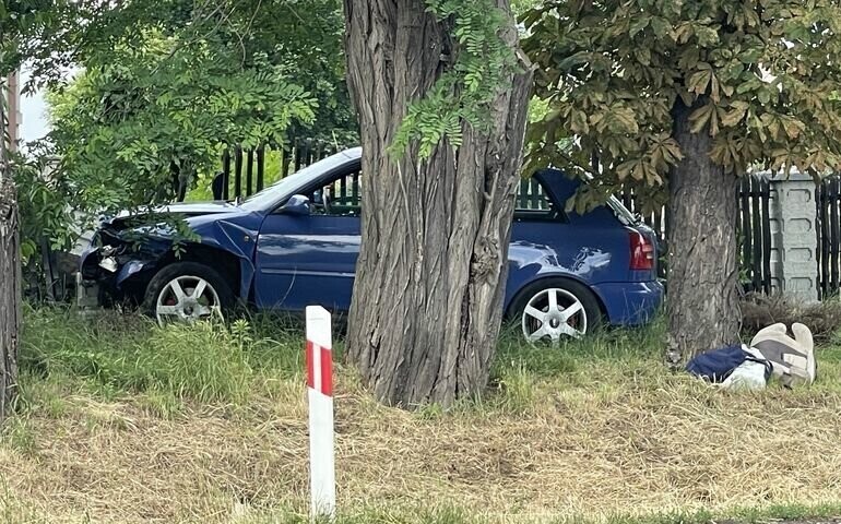 Wjeżdżała do siebie i spowodowała kolizję