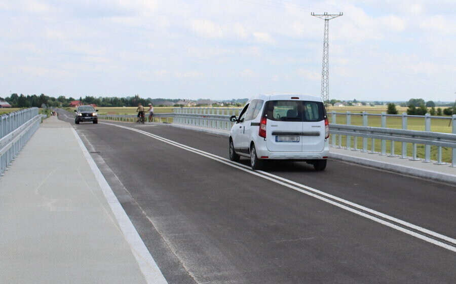 Wiadukt w Siomkach znowu przejezdny