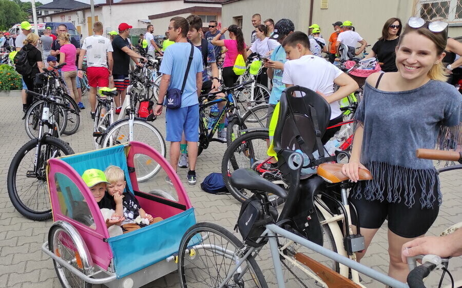 Rajd rowerowy po Grabicy z rekordową frekwencją