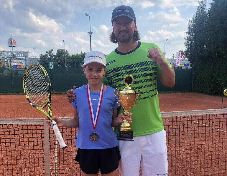 Medal piotrkowskiej tenisistki w Bielsku-Białej
