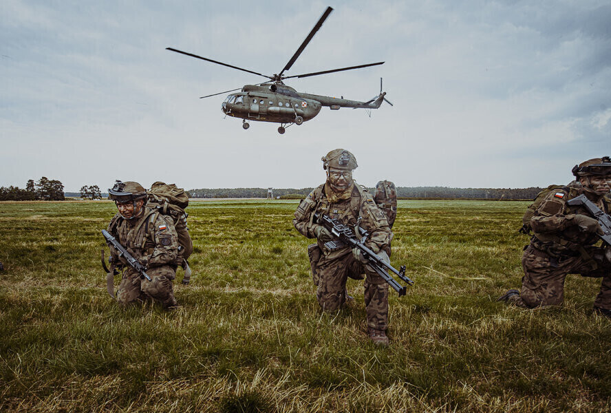 Terytorialsi szkolili się z kawalerią powietrzną