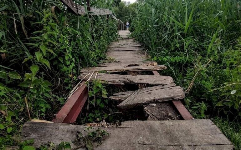 Wyremontują mostki na Luciąży