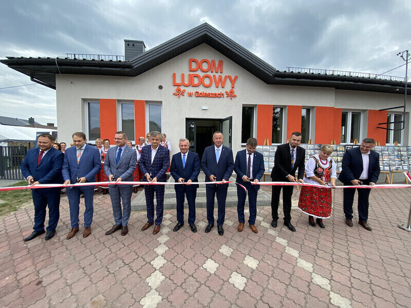 Dom Ludowy w Goleszach Dużych oddany do użytku